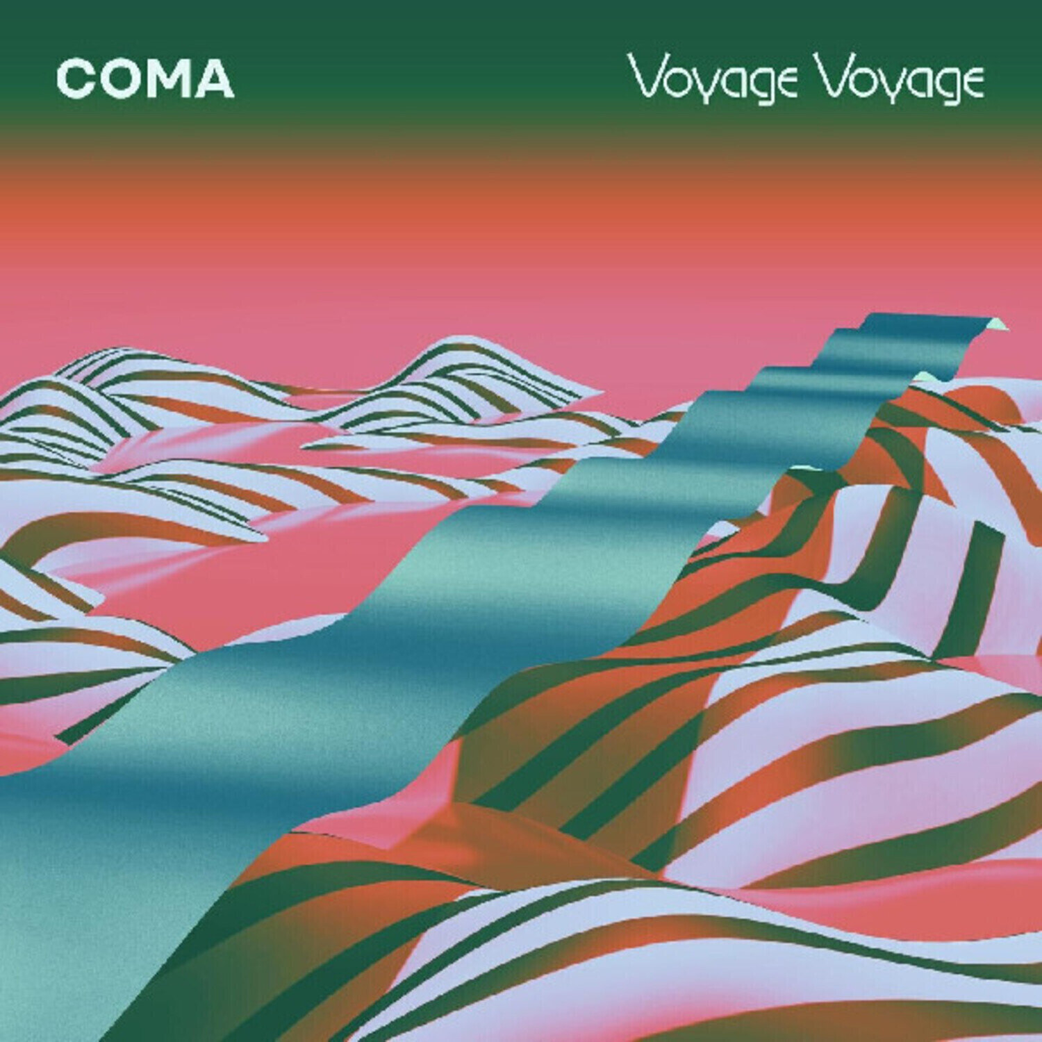 LP platňa Coma - Voyage Voyage (Limited Edition) (Turquoise Coloured) (LP)