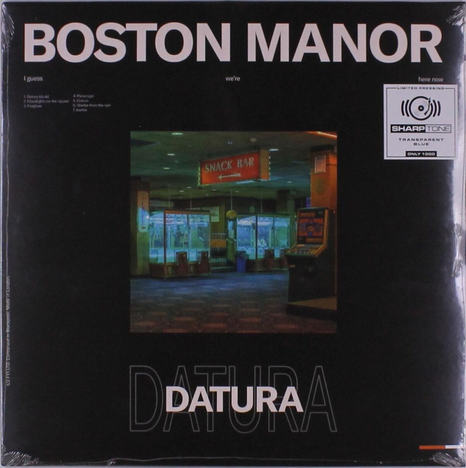 LP plošča Boston Manor - Datura (Limited Edition) (Transparent Blue Vinyl Coloured) (LP)