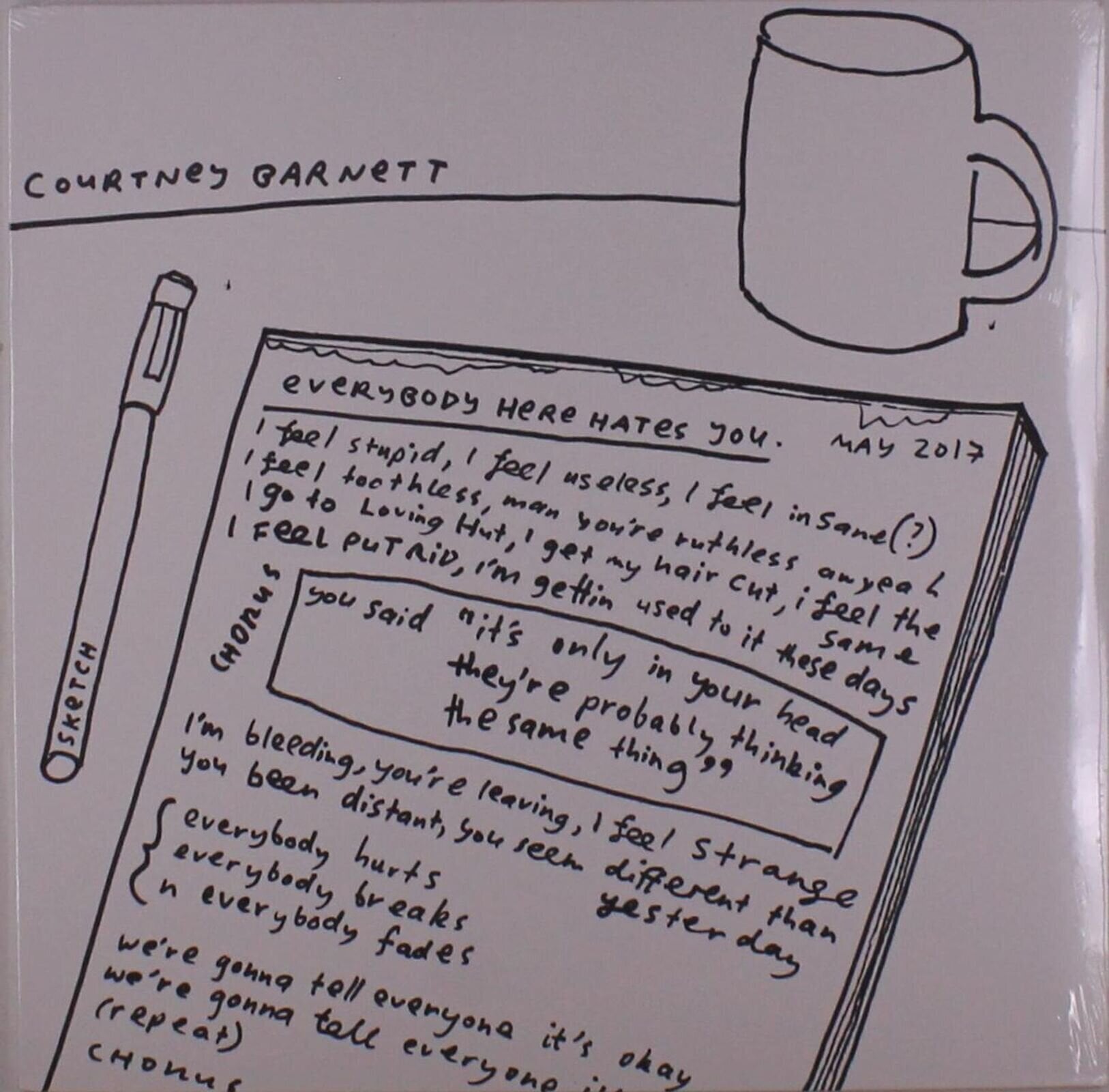 Disco in vinile Courtney Barnett - Everybody Here Hates You/ Small Talk (Limited Edition) (LP)