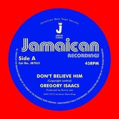 Disco de vinil Gregory Isaacs - Don't Believe Him/Version (LP)