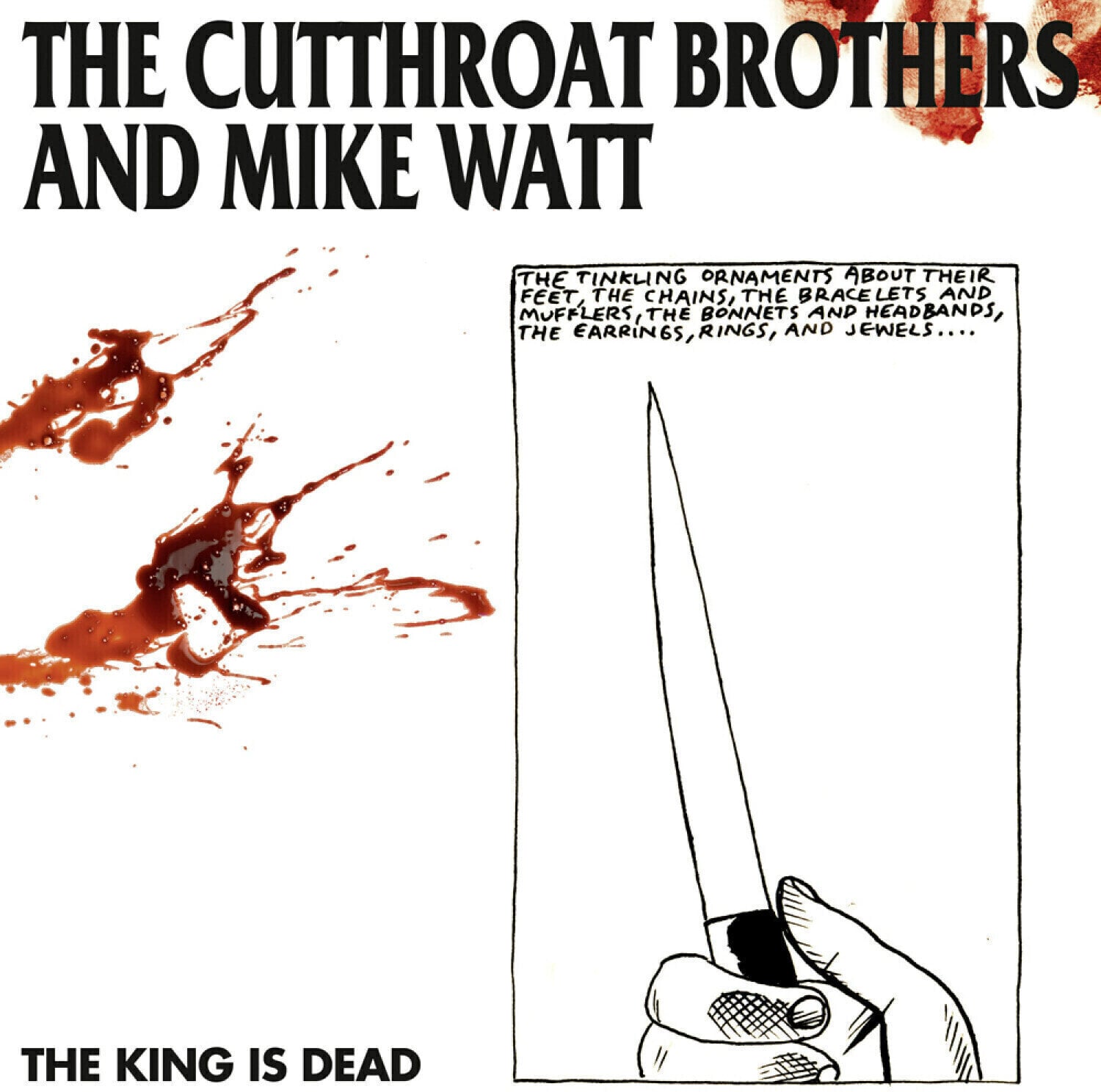 Hanglemez The Cutthroat Brothers & Mike Watt - The King Is Dead (LP)