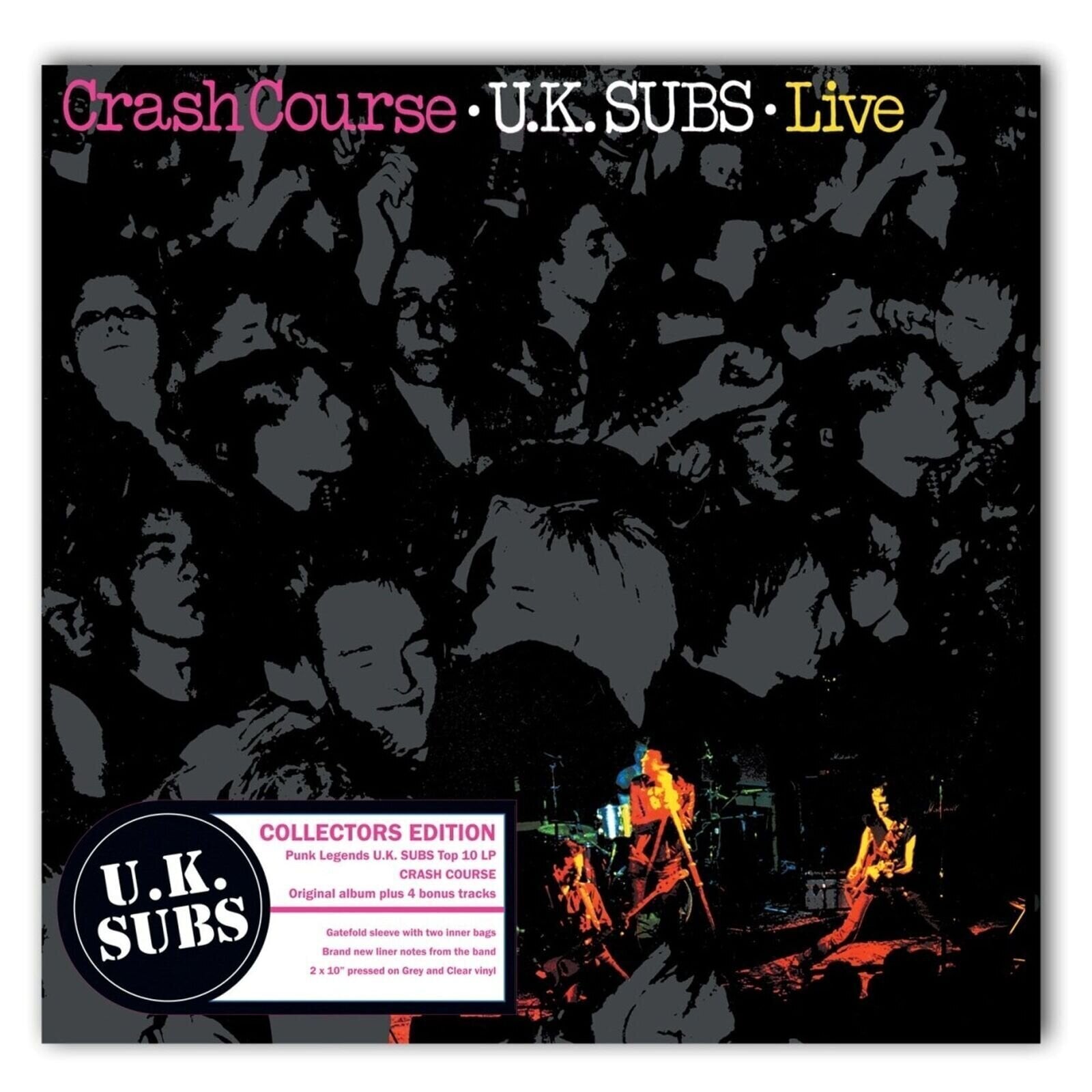 LP deska UK Subs - Crash Course - Live (Reissue) (Collectors Edition) (2 LP)