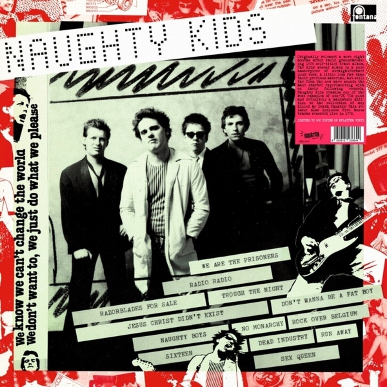 LP plošča The Kids - Naughty Kids (Limited Edition) (Coloured) (LP)