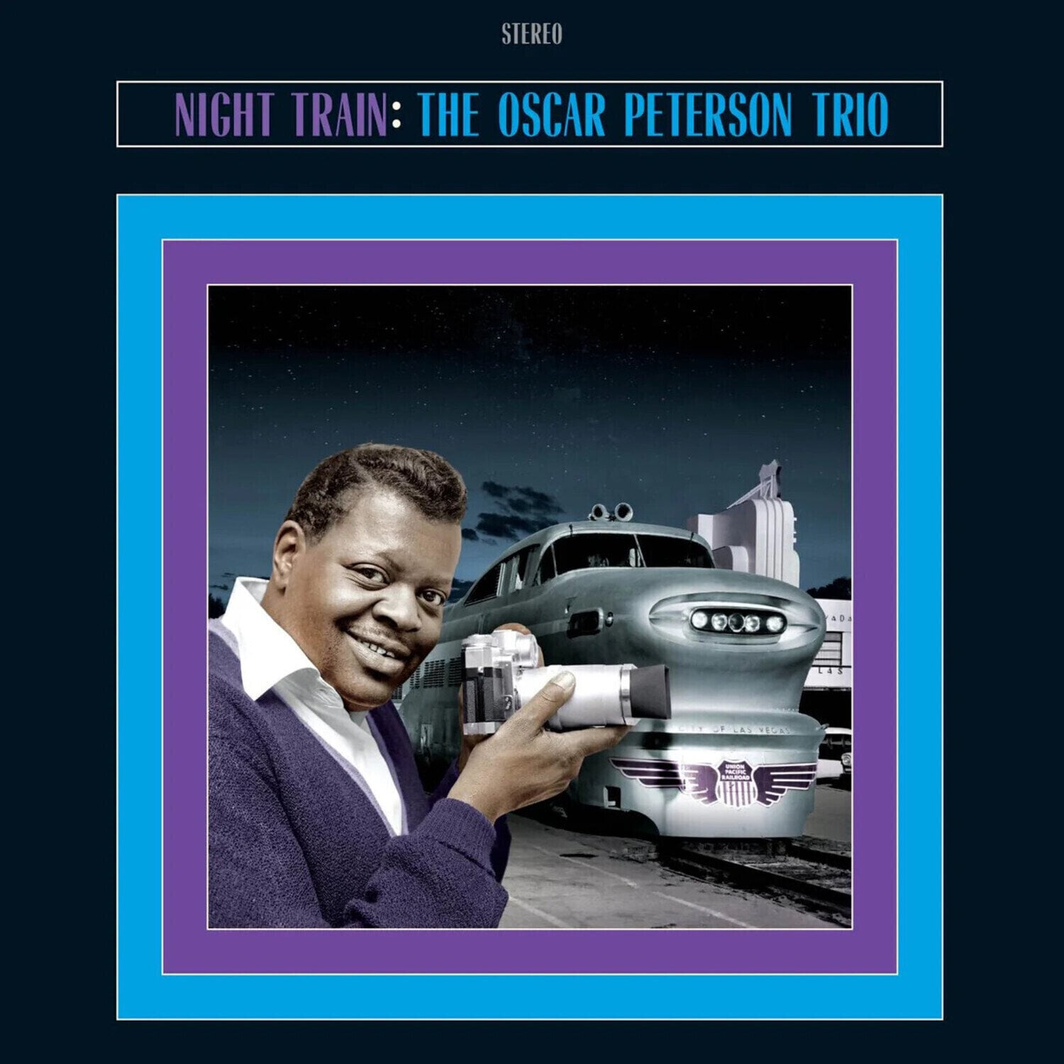 LP ploča The Oscar Peterson Trio - Night Train (Limited Edition) (Blue Coloured) (180 g) (LP)