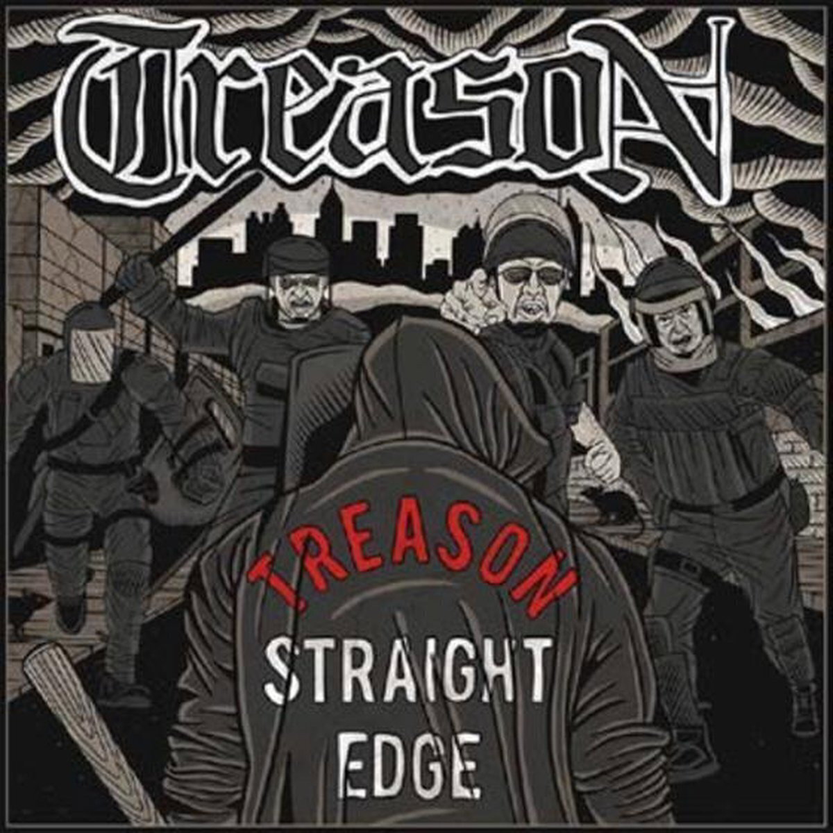 Płyta winylowa Treason - True Believers (Green/Black Marble Coloured) (7" SP)