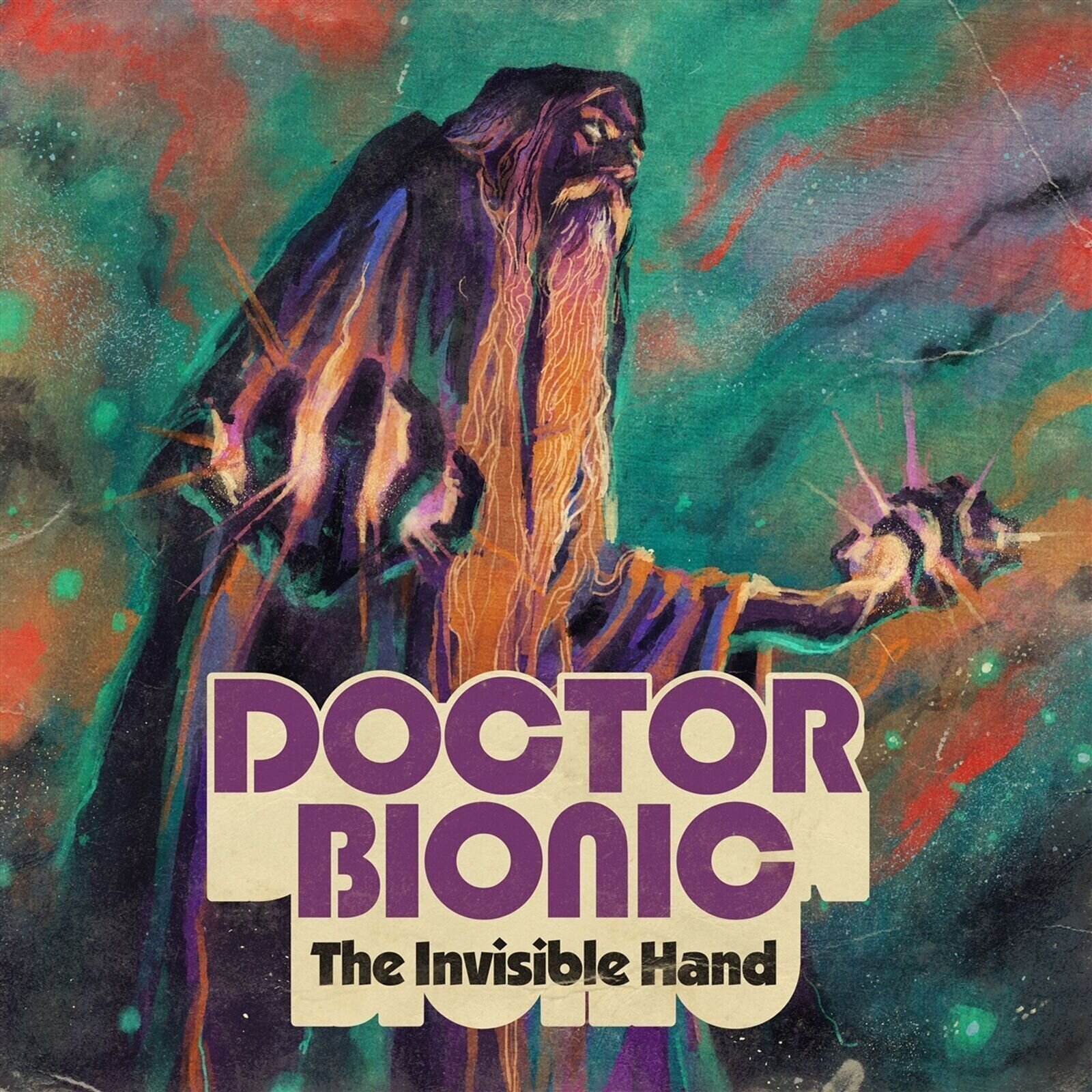 Schallplatte Doctor Bionic - The Invisible Hand (Reissue) (Translucent Purple Coloured) (LP)