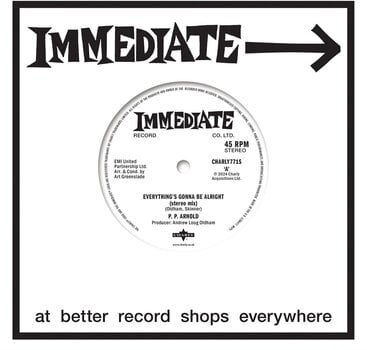 LP plošča P.P. Arnold - Everything's Gonna Be Alright / Everything's Gonna Be Alright (7") - 1