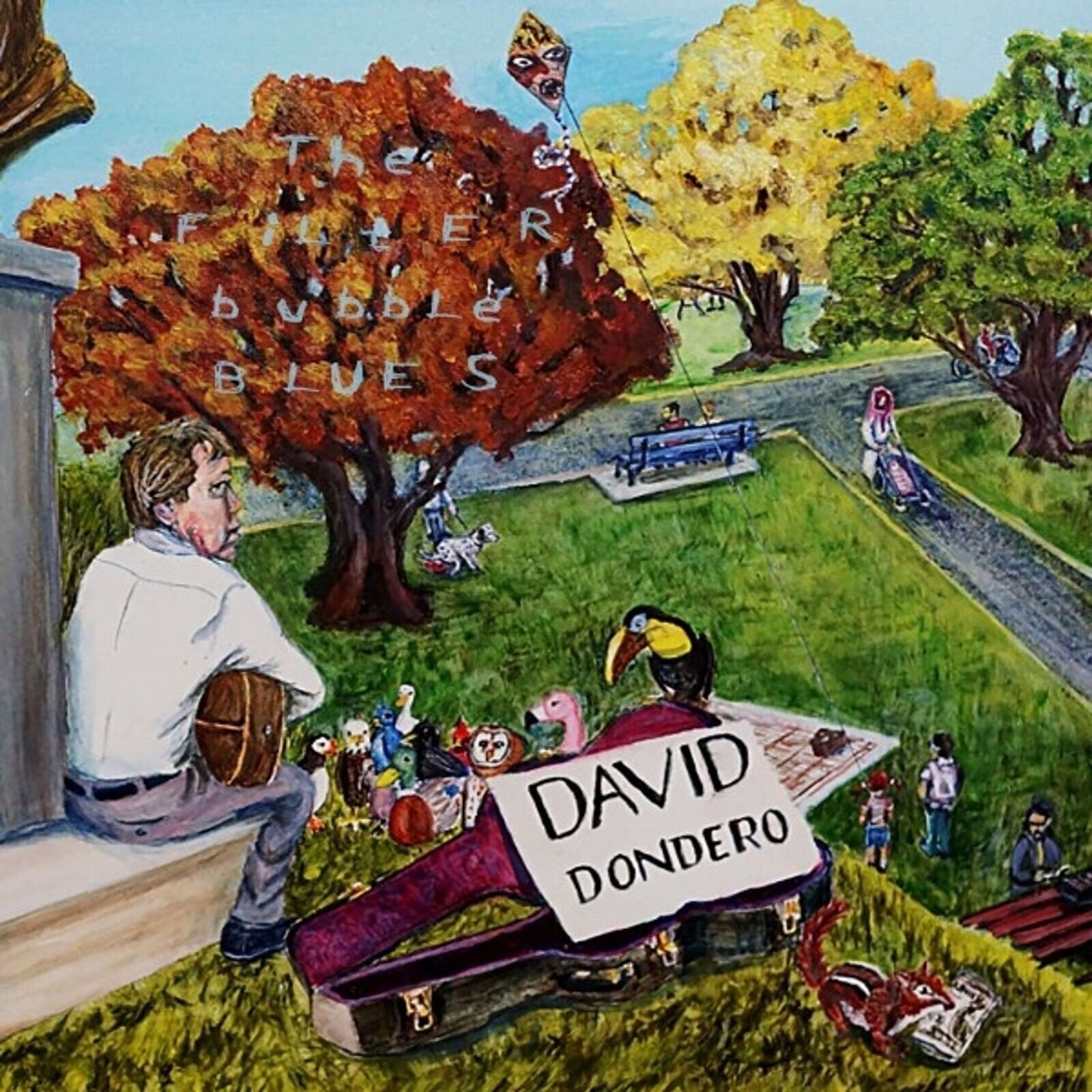 Vinylskiva David Dondero - The Filter Bubble Blues (Limited Edition) (2 LP)