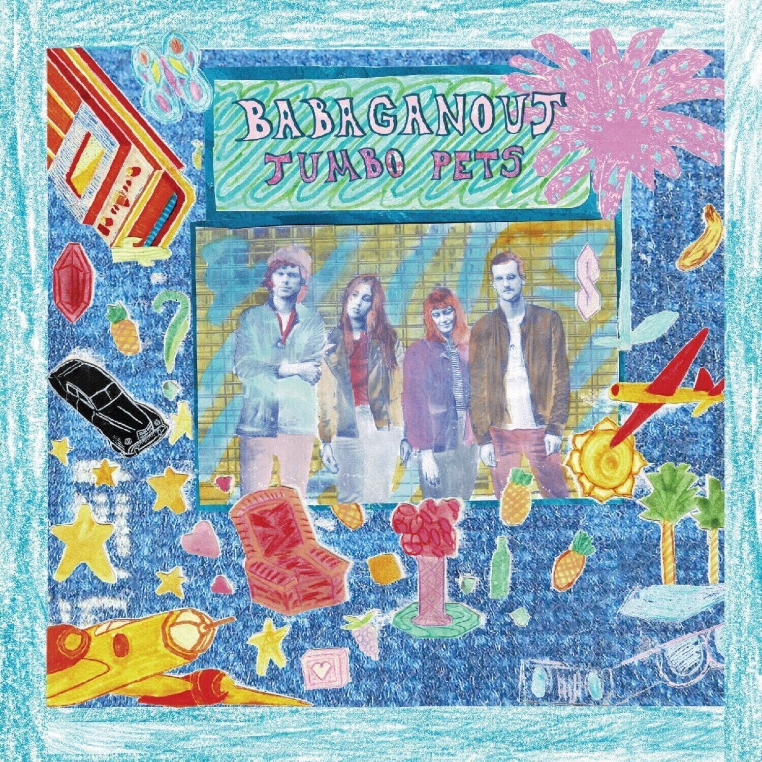 Vinüülplaat Babaganoüj - Jumbo Pets (Limited Edition) (Aquamarine Coloured) (LP)