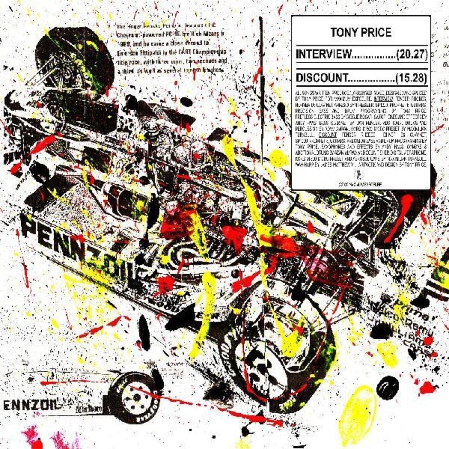 Грамофонна плоча Tony Price - Interview / Discount (LP)