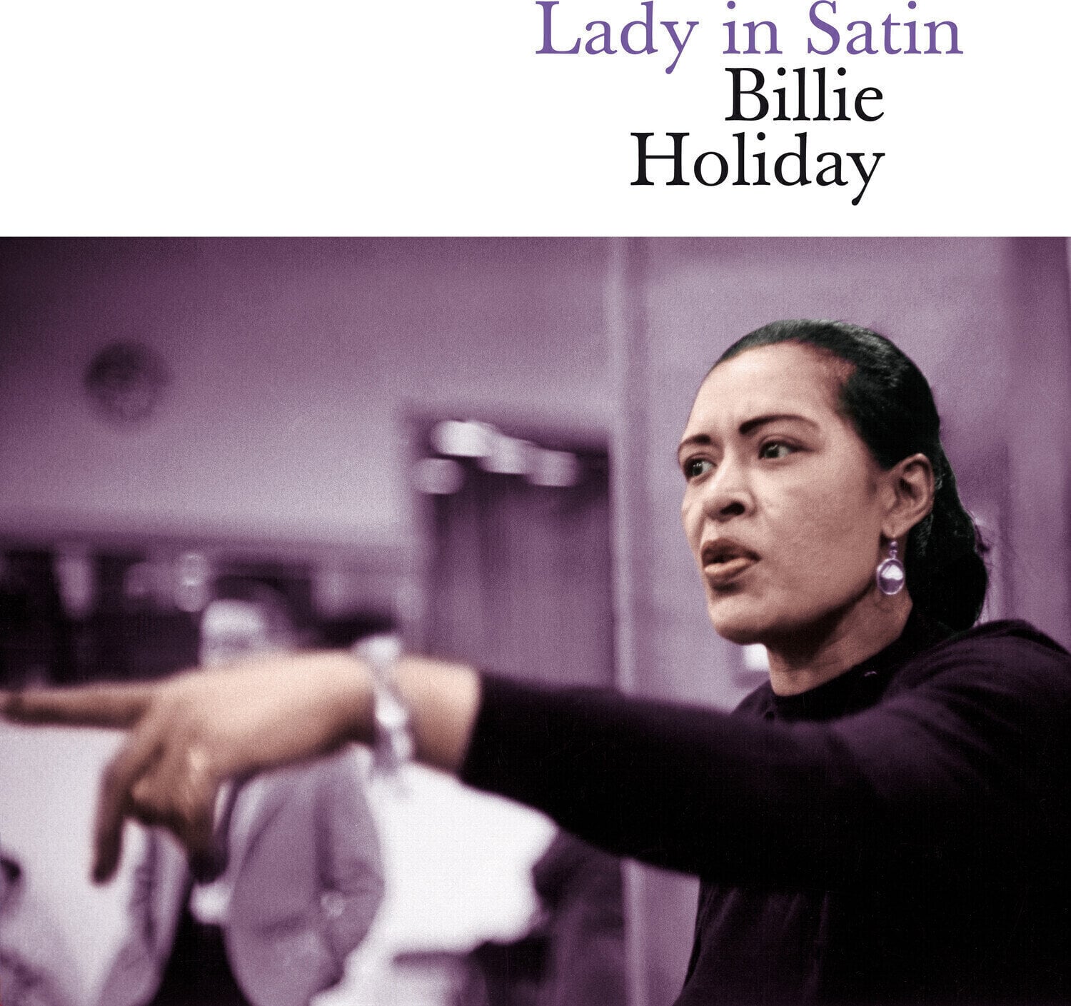Vinylplate Billie Holiday - Lady In Satin (Limited Edition) (Transparent Purple Vinyl /Coloured) (LP)
