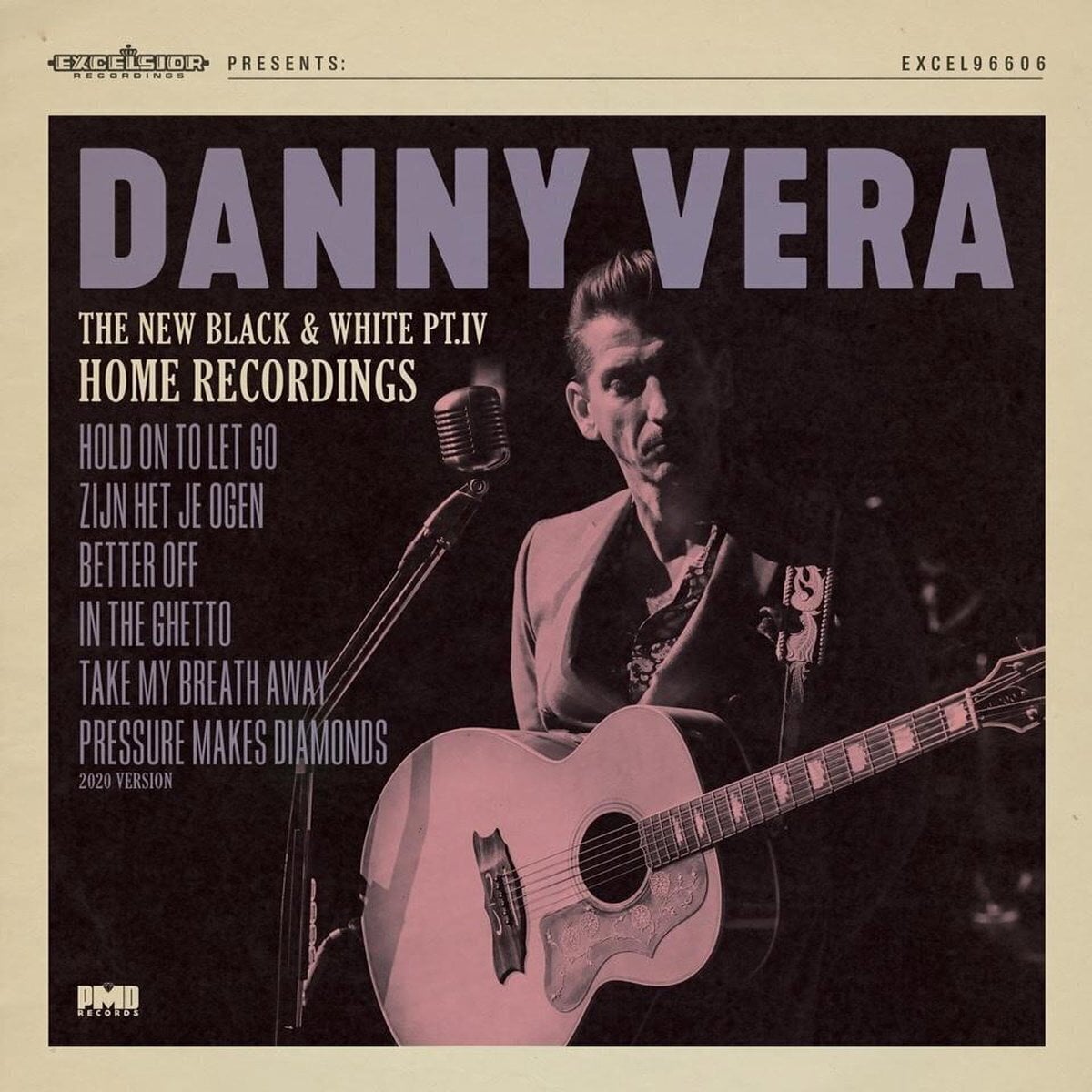 Schallplatte Danny Vera - The New Black & White PT.IV Home Recordings (10")