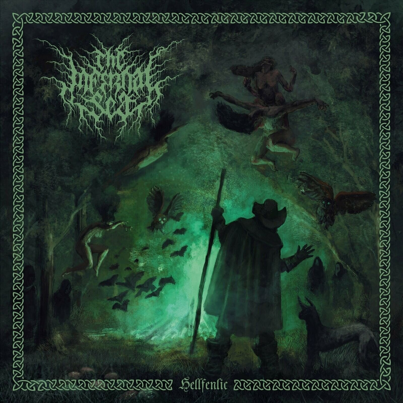 Vinüülplaat The Infernal Sea - Hellfenlic (Green with Black Splatter Coloured) (LP)