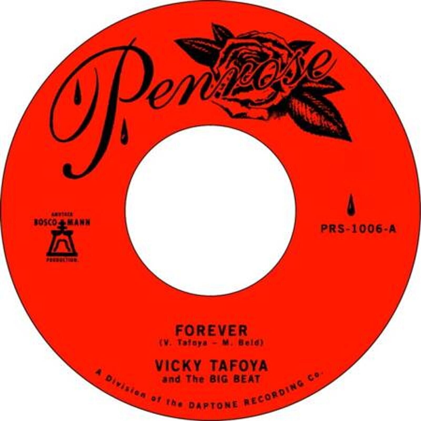 Vinylskiva Vicky & The Big Beat Tafoya & The Big Beat Tafoya - Forever B/W My Vow To You (LP)