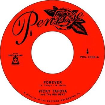 Vinylskiva Vicky & The Big Beat Tafoya & The Big Beat Tafoya - Forever B/W My Vow To You (LP) - 1