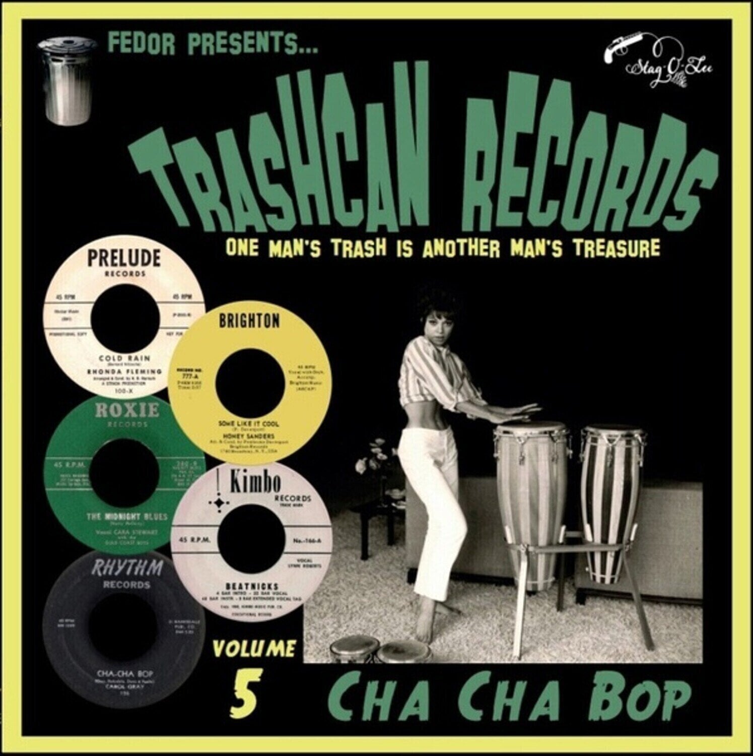 Vinyylilevy Various Artists - Trashcan Records Volume 5 - Cha Cha Bop (Limited Edition) (10")