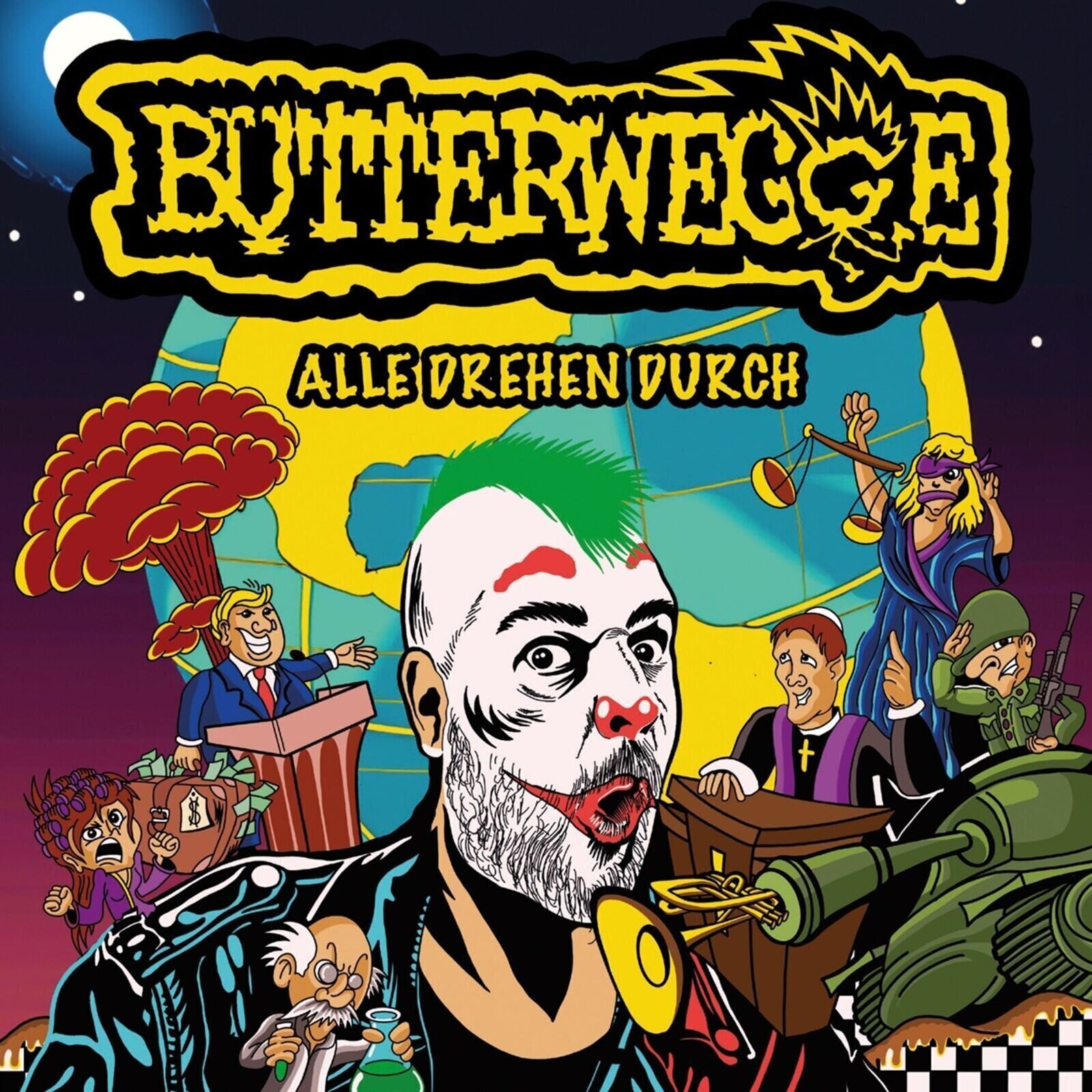 Vinüülplaat Der Butterwegge - Alle Drehen Durch (LP)