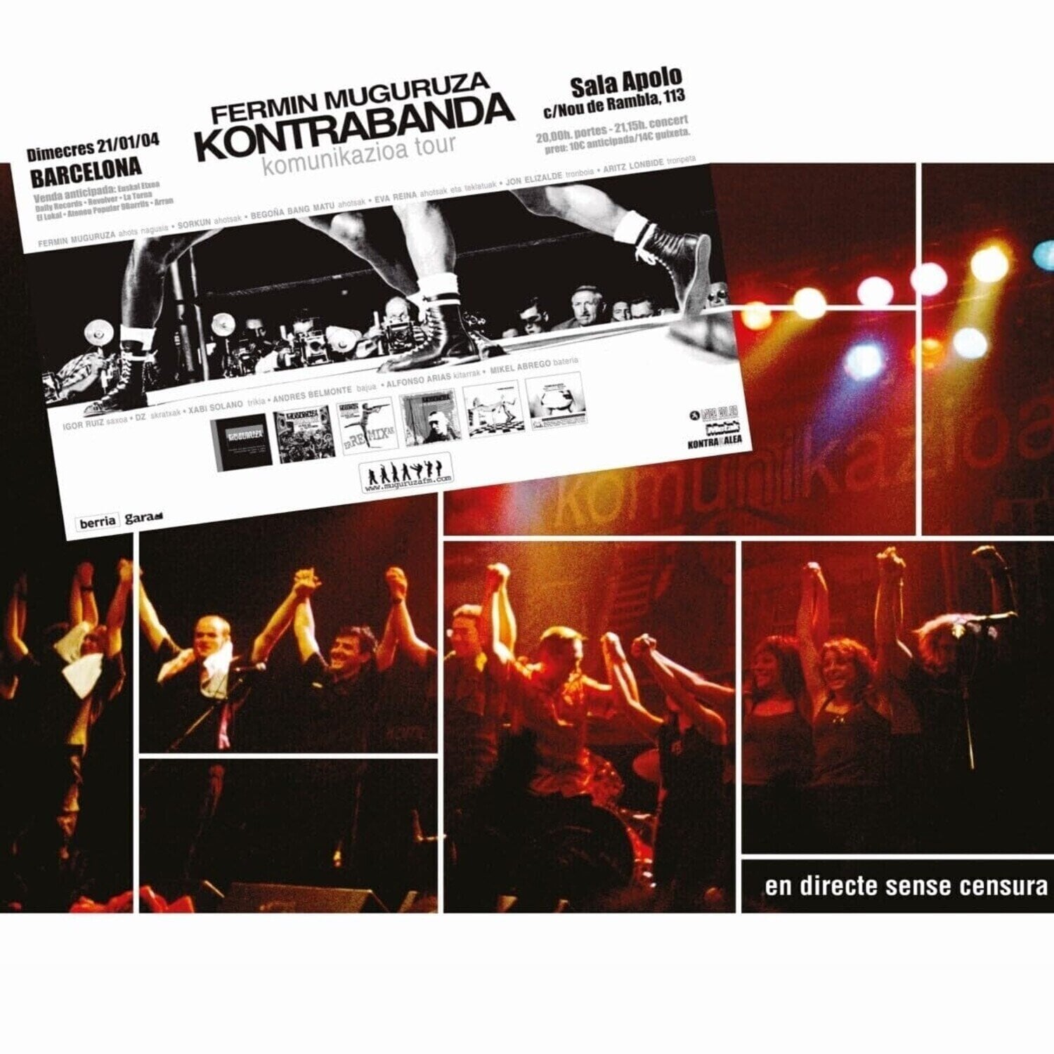 Disc de vinil Fermin Muguruza - Fermin Muguruza Kontrabanda (2 LP)