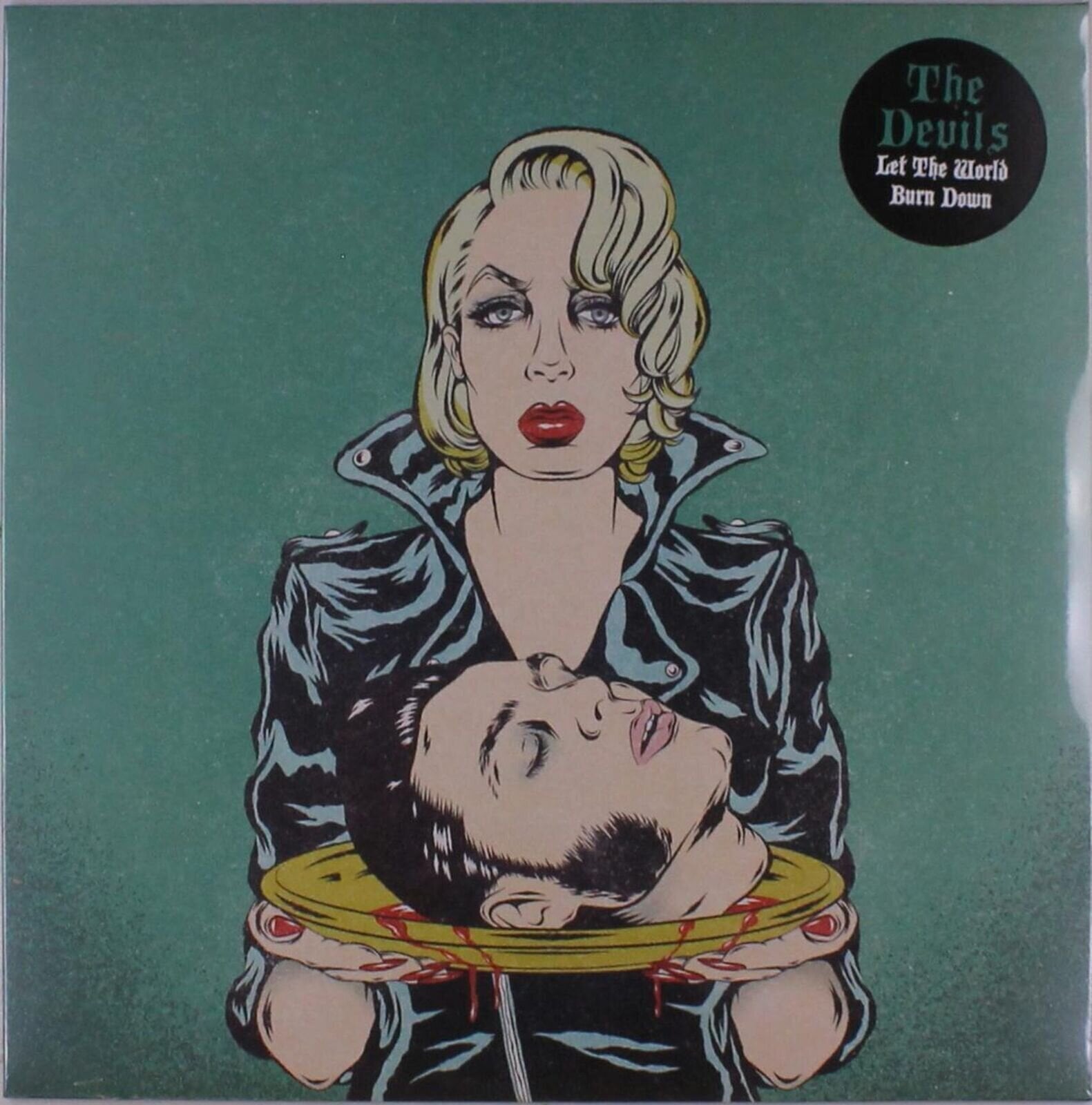 Грамофонна плоча The Devils - Let The World Burn Down (Limited Edition) (Translucent Blue Coloured) (LP)