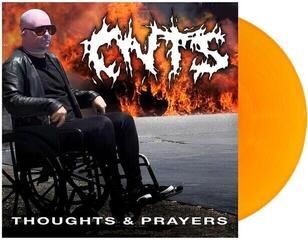 Disc de vinil Cunts - Thoughts & Prayers (Orange Transparent Coloured) (LP)