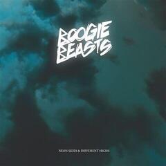Vinylplade Boogie Beasts - Neon Skies & Different Highs (Blue Coloured) (LP)