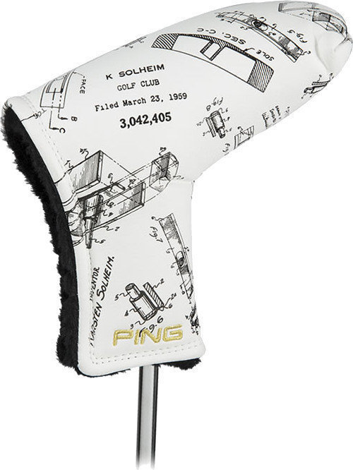 Visiere Ping Patent Drawing Putter Cover