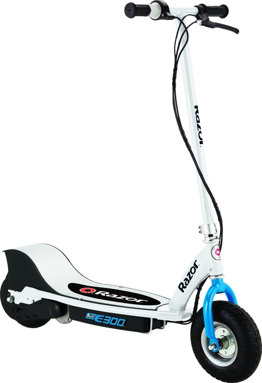 Electric Scooter Razor E300 White-Blue Electric Scooter