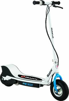 Electric Scooter Razor E300 White-Blue Electric Scooter - 1