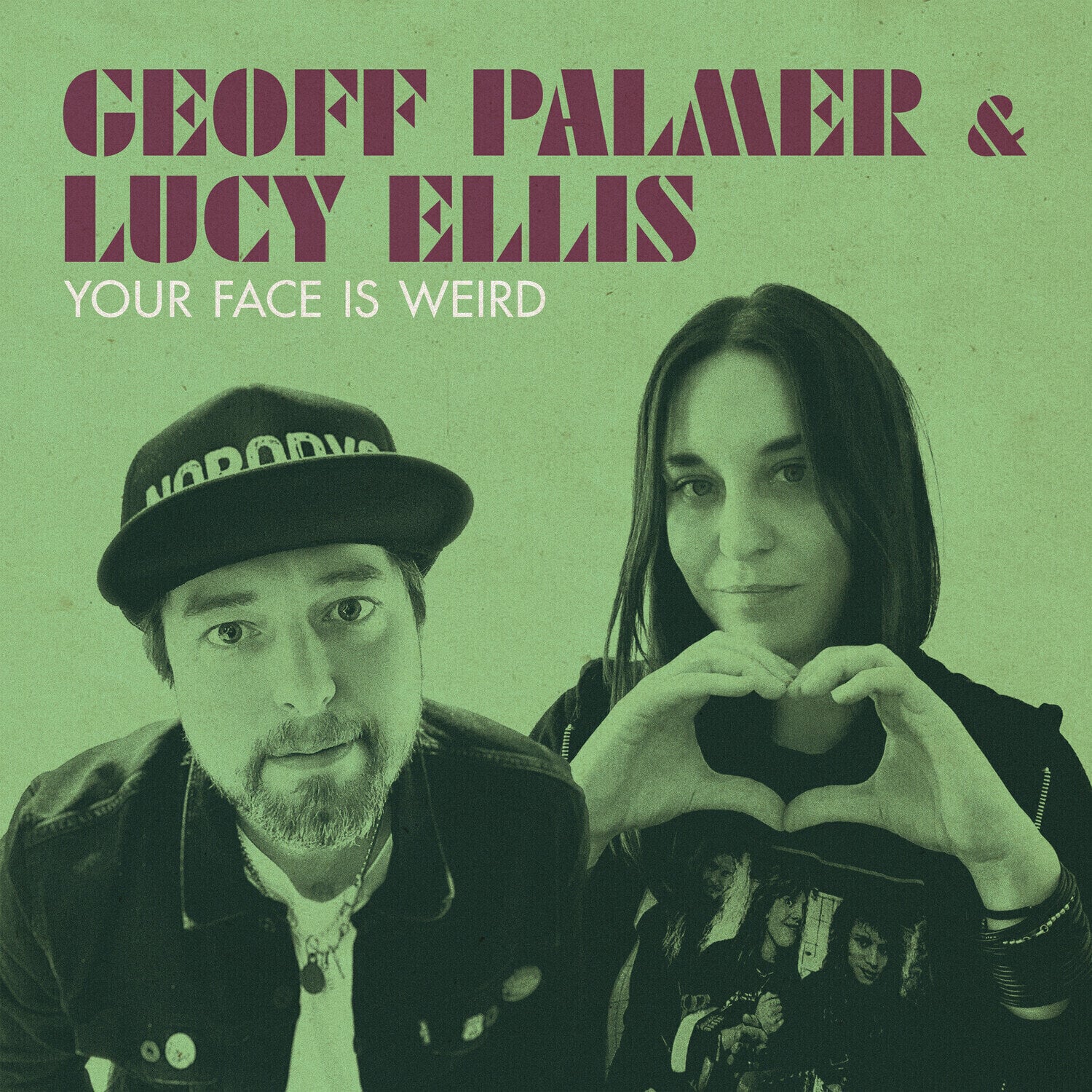 LP Geoff Palmer & Lucy Ellis - Your Face Is Weird (LP)