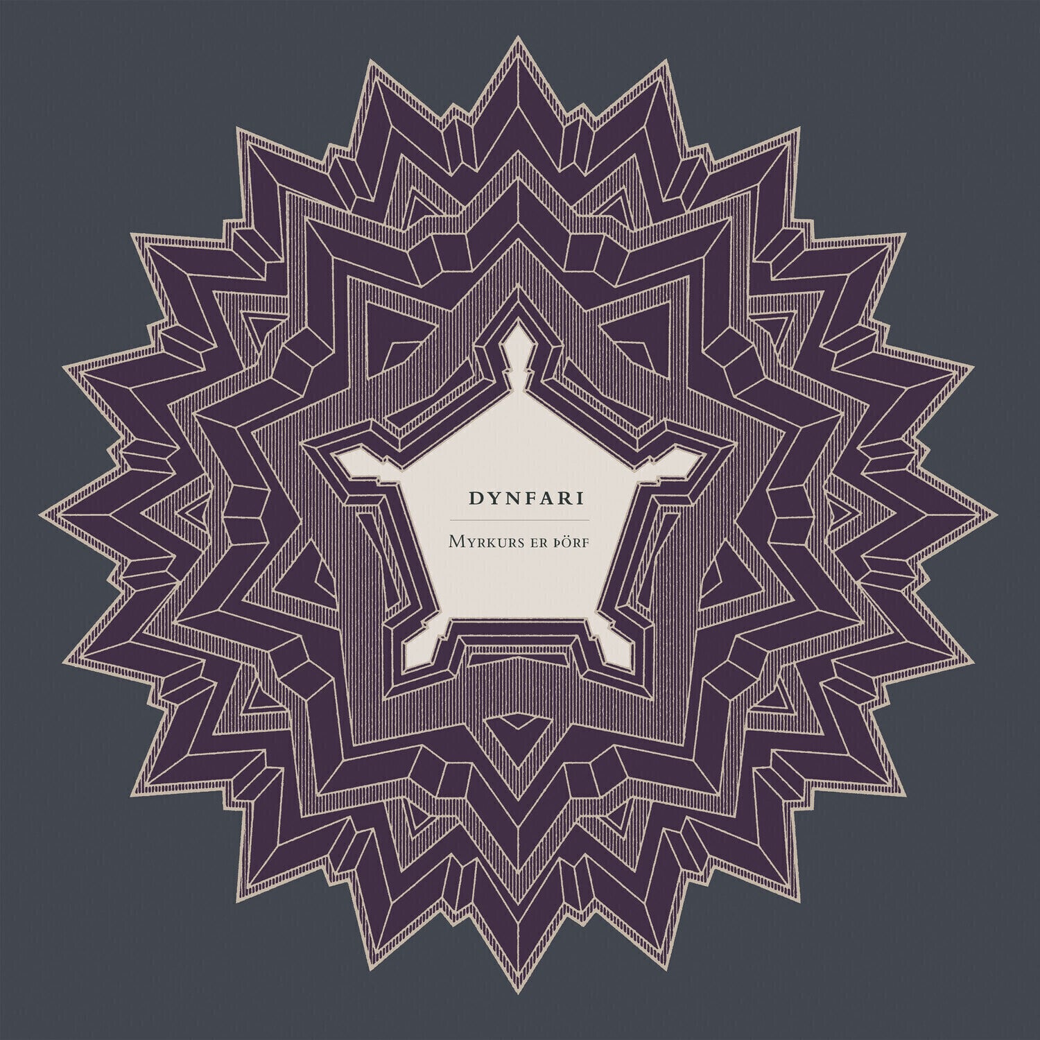 Vinylskiva Dynfari - Myrkurs Er Þörf (Limited Edition) (LP)