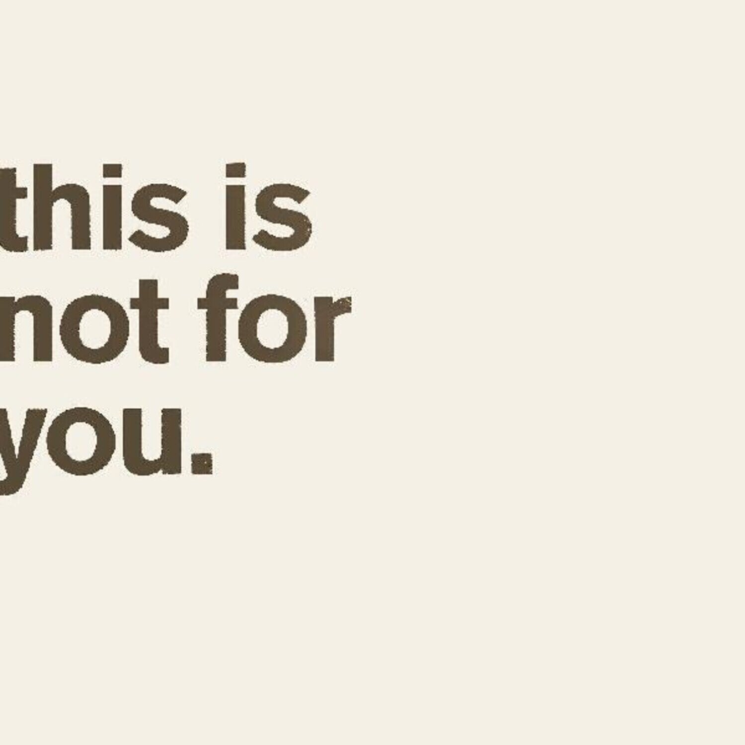 LP ploča Matthew Bourne - This Is Not For You. (Limited Edition) (LP)