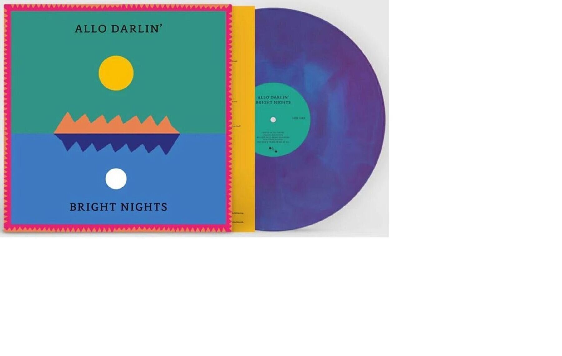 Disco de vinil Allo, Darlin' - Bright Nights (Limited Indie Edition) (Blue & Purple Marbled Coloured) (LP)