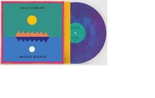 Disco de vinil Allo, Darlin' - Bright Nights (Limited Indie Edition) (Blue & Purple Marbled Coloured) (LP)