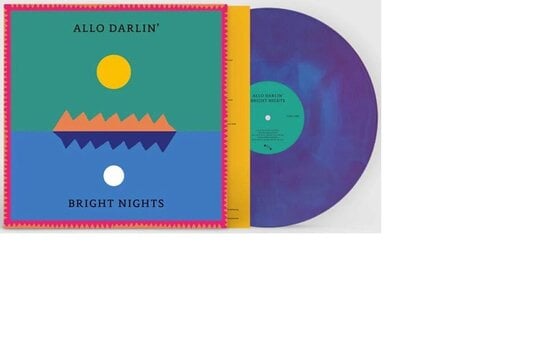 Disco de vinil Allo, Darlin' - Bright Nights (Limited Indie Edition) (Blue & Purple Marbled Coloured) (LP) - 1