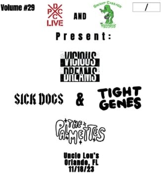 Disque vinyle Vicious Dreams & Palmettes & Sick Dogs - Dcxpc Live Vol. 29 (LP) - 1