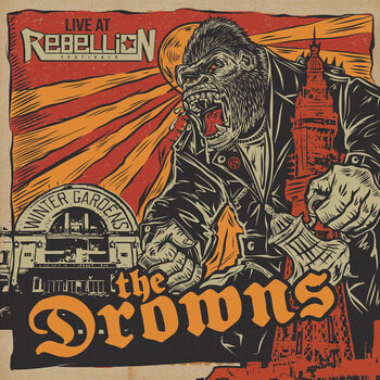 LP ploča The Drowns - Live At Rebellion (Limited Edition) (Eruption Red Marble Coloured) (LP) - 1