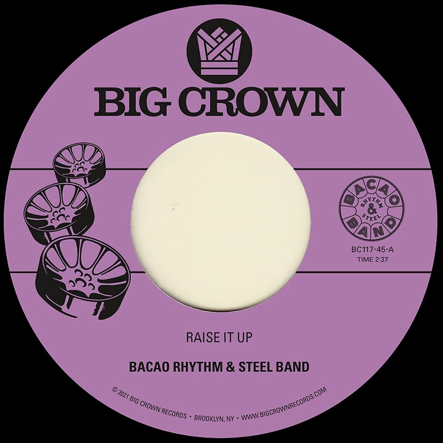 Vinyl Record The Bacao Rhythm & Steel Band - Raise It Up / Space (7")