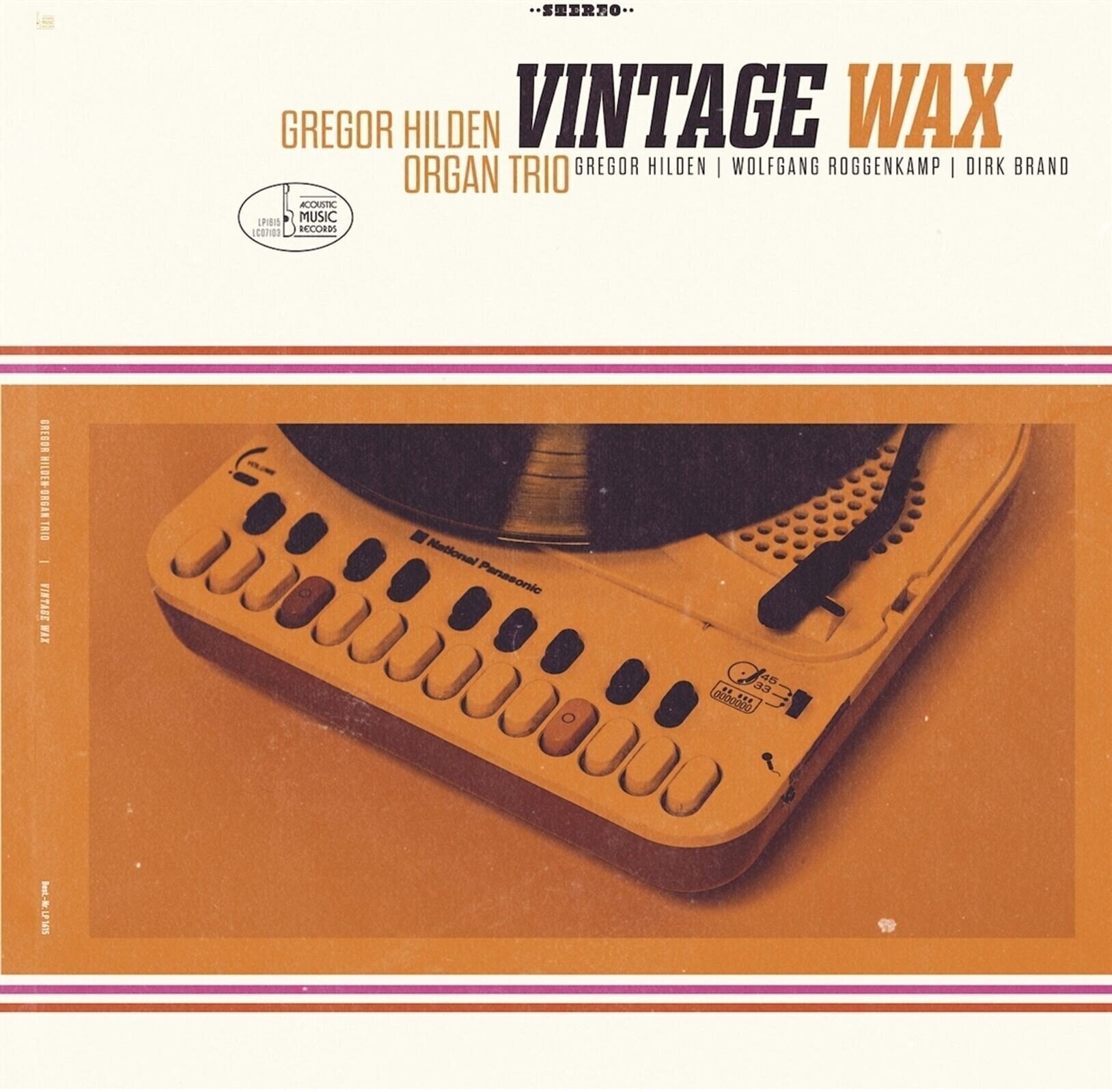Disque vinyle Gregor Hilden Organ Trio - Vintage Wax (2 LP)