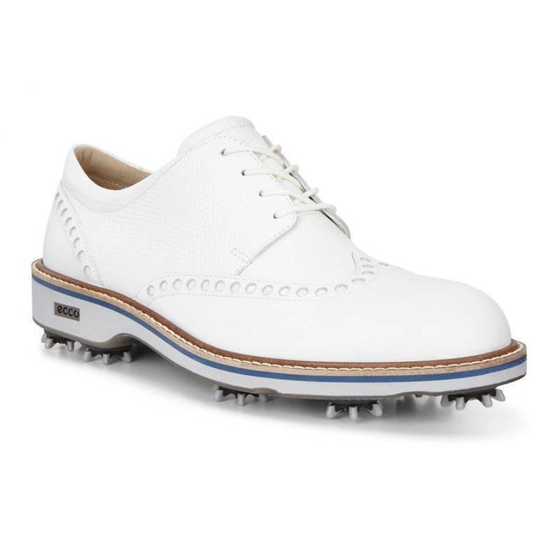 Golfskor för herrar Ecco Lux White/White 44