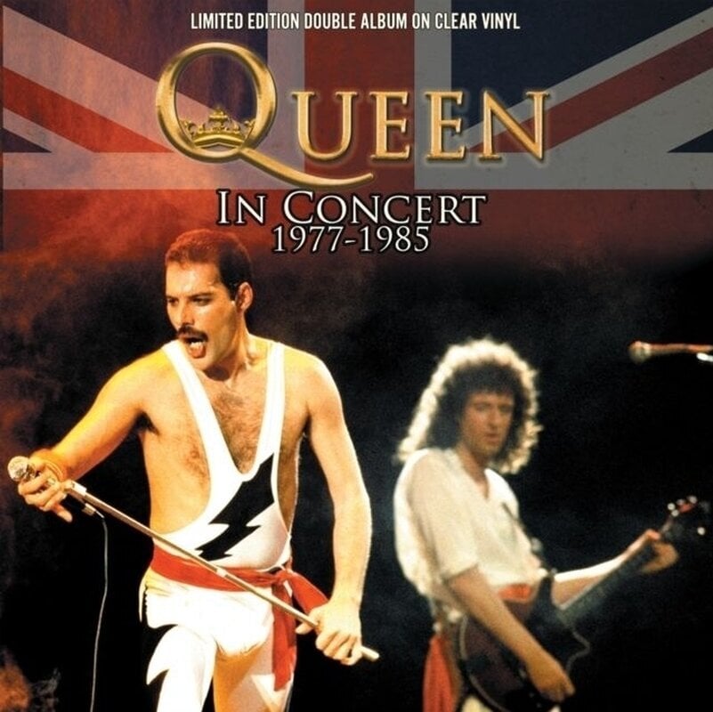 Vinyl Record Queen - In Concert 1974-1985 (Numbered Edition) (Clear Coloured) (2 LP)