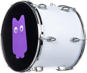Marching Drum NRG Stadium Pulse Cheering Drum 14" White Spirit