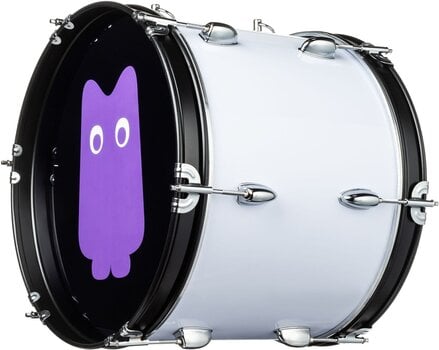 Marching Drum NRG True Ultra Jubeltrumma 16" White Spirit - 1