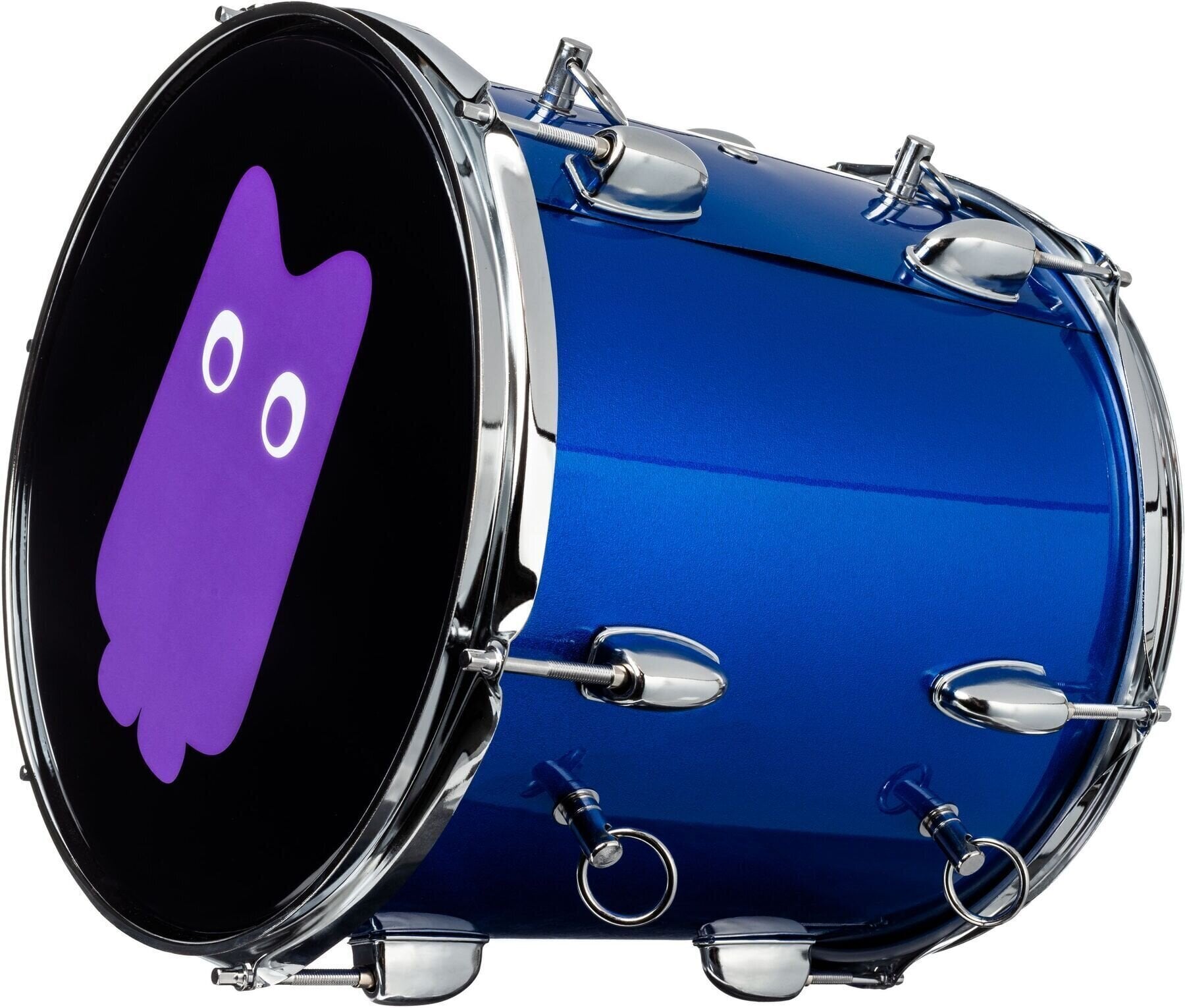 Pochodový bubon NRG Fan Beat Bubon na fandenie 12" Blue Wave