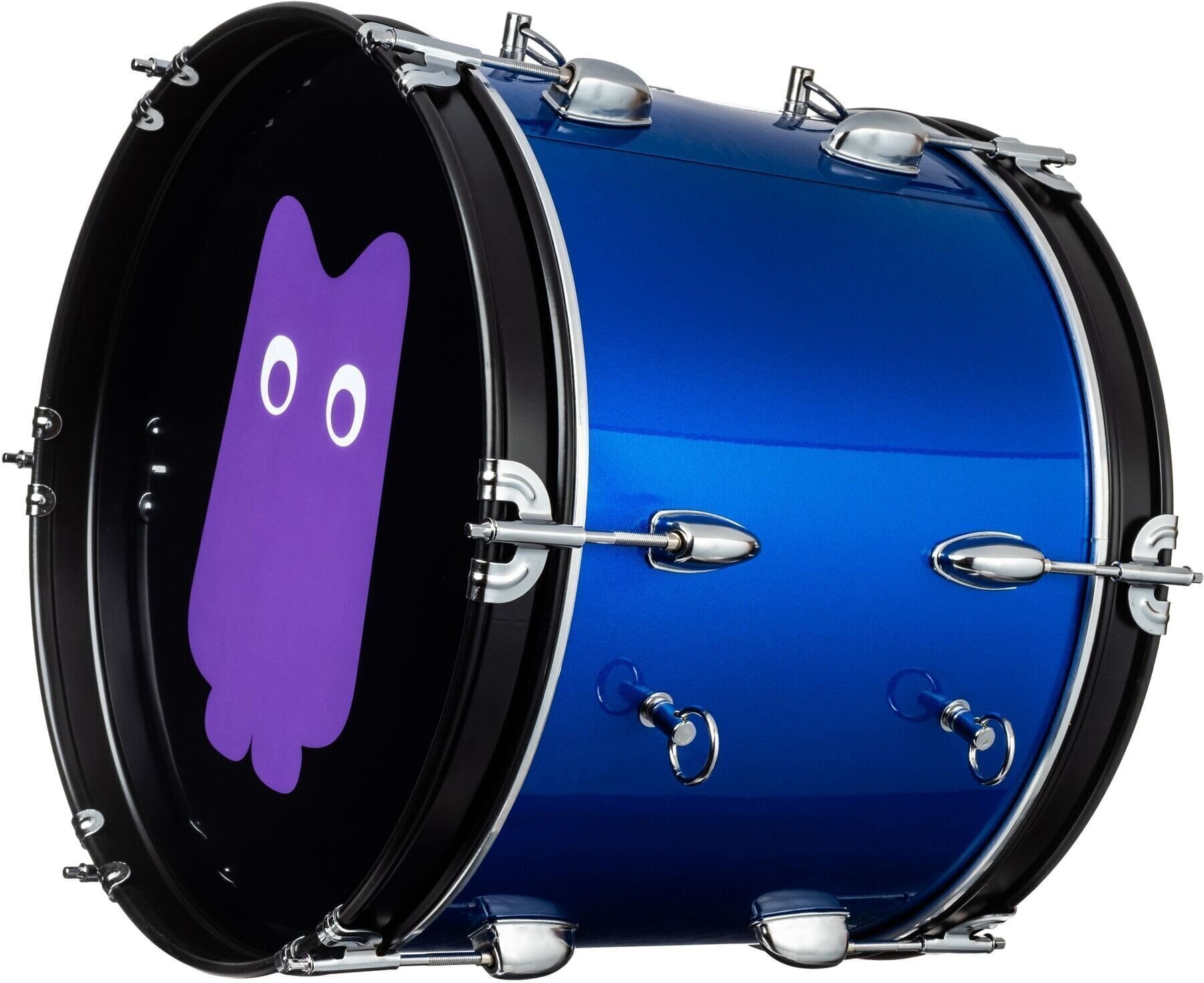 Marching bubanj NRG True Ultra Navijački bubanj 16" Blue Wave