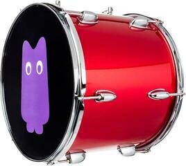 Marching Drum NRG Stadium Pulse Cheering Drum 14" Red Fire