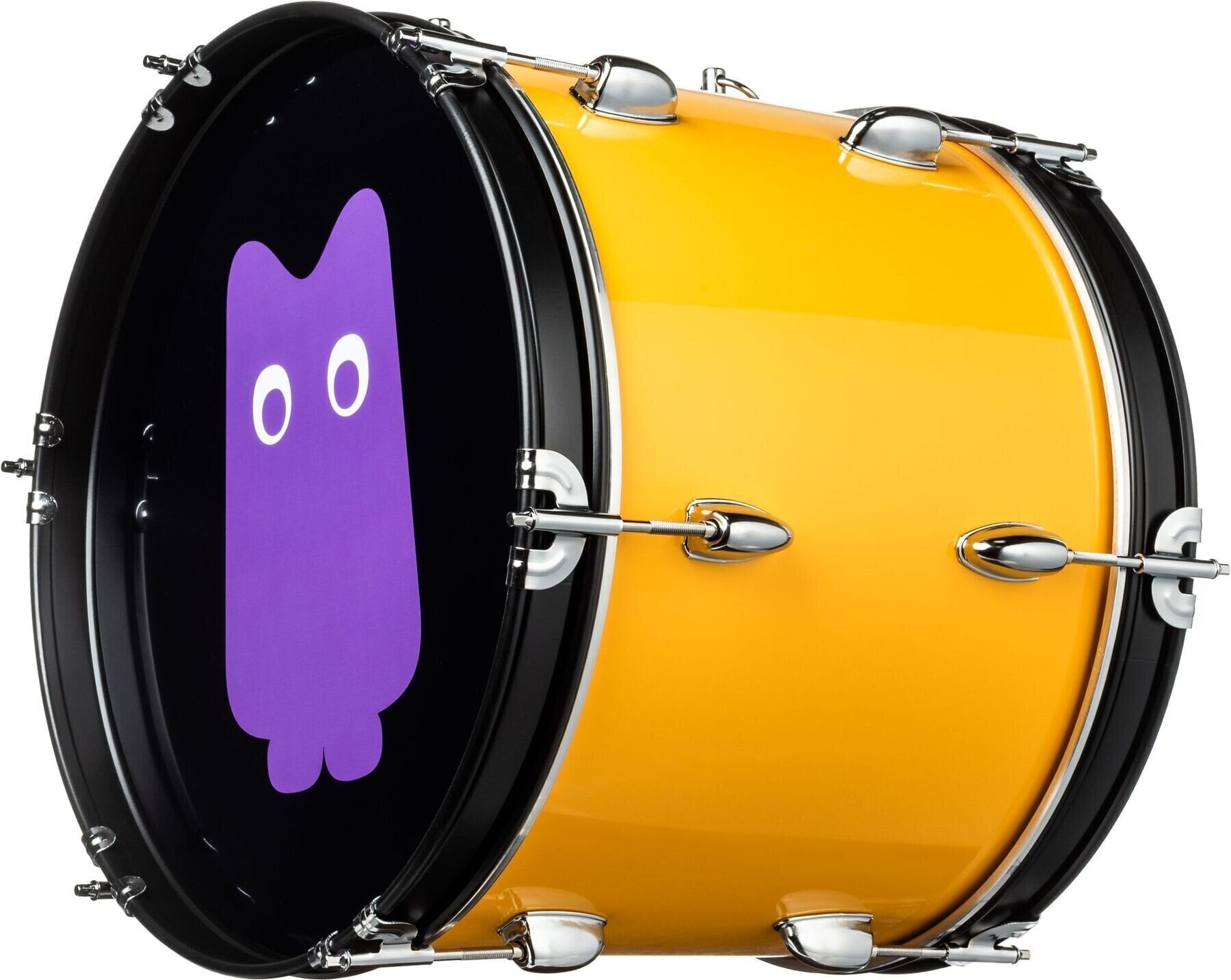 Tambour de marche NRG True Ultra Tambour d'encouragement 16" Yellow Flash
