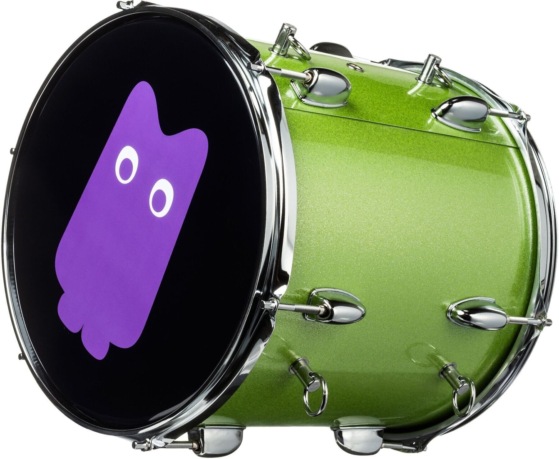 Pochodový bubon NRG Fan Beat Bubon na fandenie 12" Green Strike