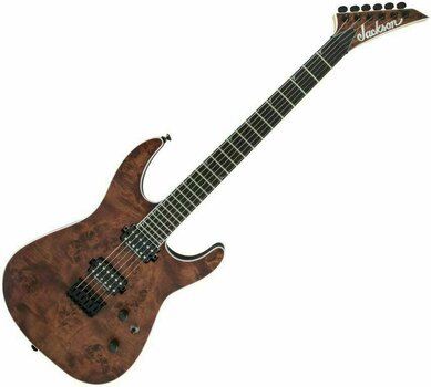 Guitare électrique Jackson Pro Series Soloist SL2P HT MAH Ebony Carmel Burl - 1
