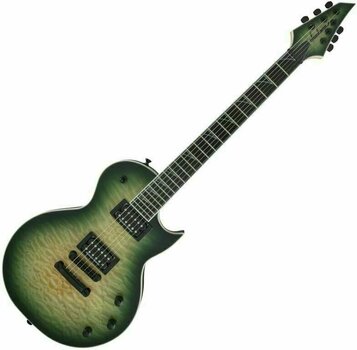 Guitare électrique Jackson Pro Series Monarkh SCQ Ebony Alien Burst - 1