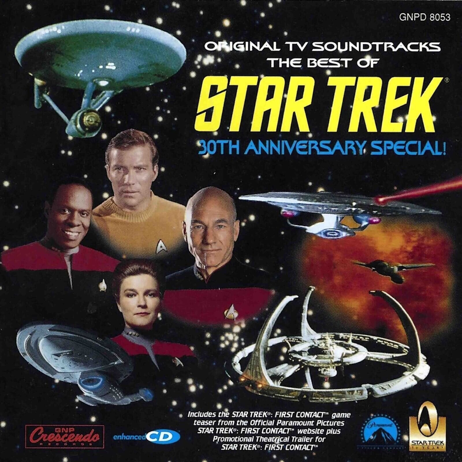 CD musicali Various Artists - The Best Of Star Trek: 30th Anniversary Special (CD)